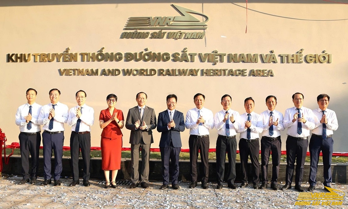Khánh thành khu truyền thống đường sắt Việt Nam và thế giới